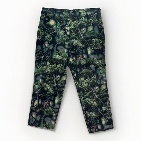 Dickies Vanish CamoWest Pants Mens 43x30 Camo‎ Cargo Double Knee Outdoor Hunting - Picture 1 of 9